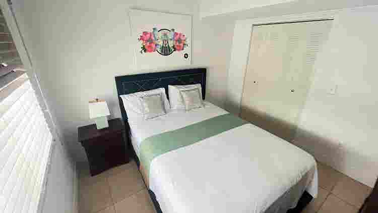 One private room and bathroom