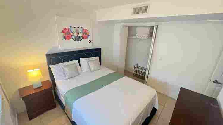 One private room and bathroom