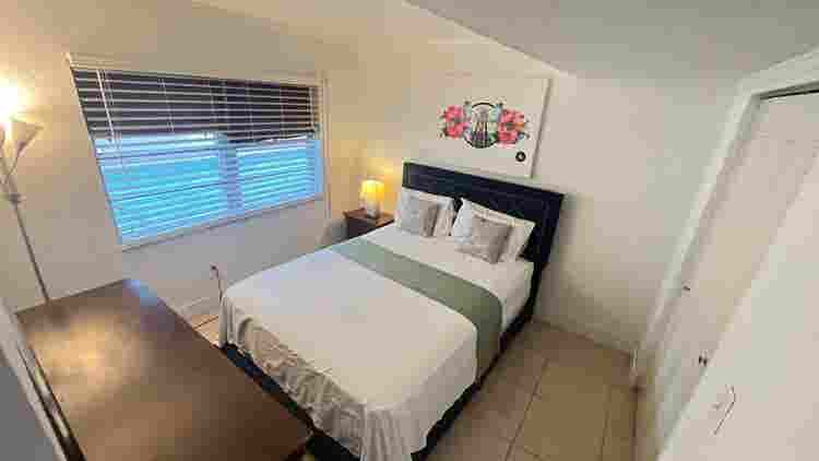 One private room and bathroom