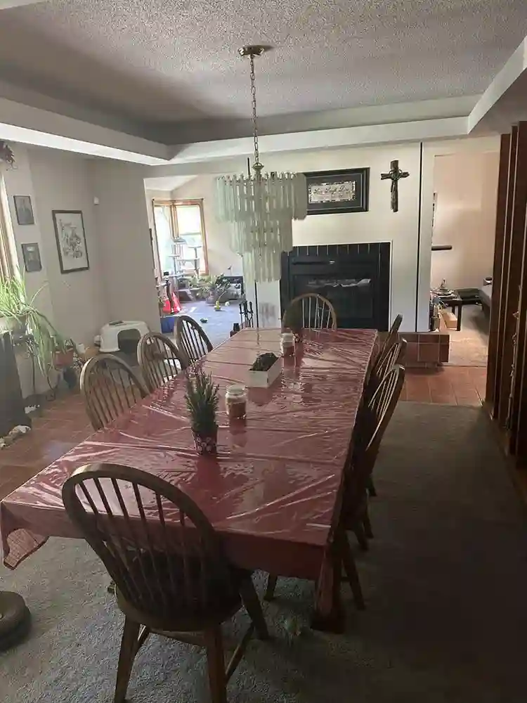 Private room for rent in a house.