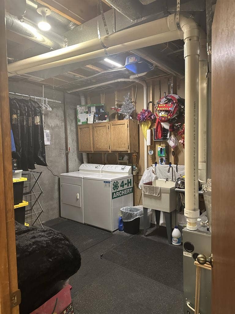 Private room for rent in a house.