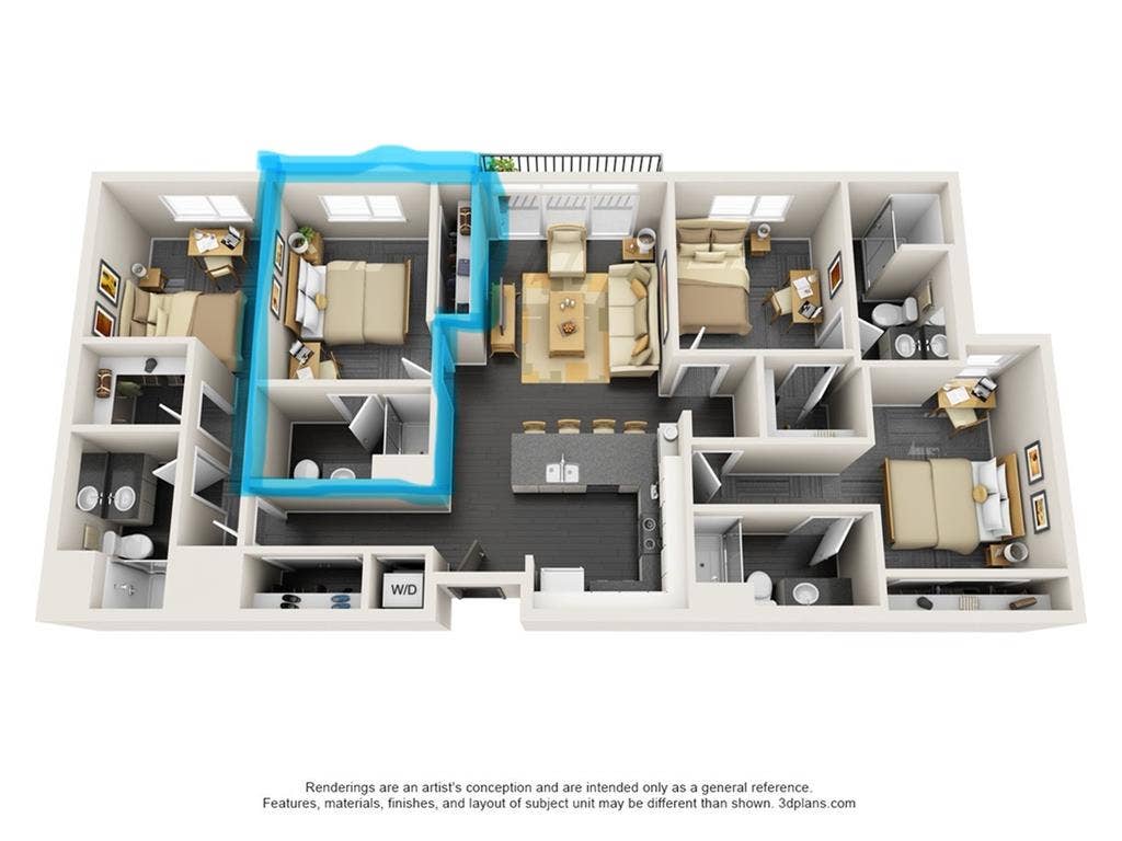 $Bath + 1 Month Free