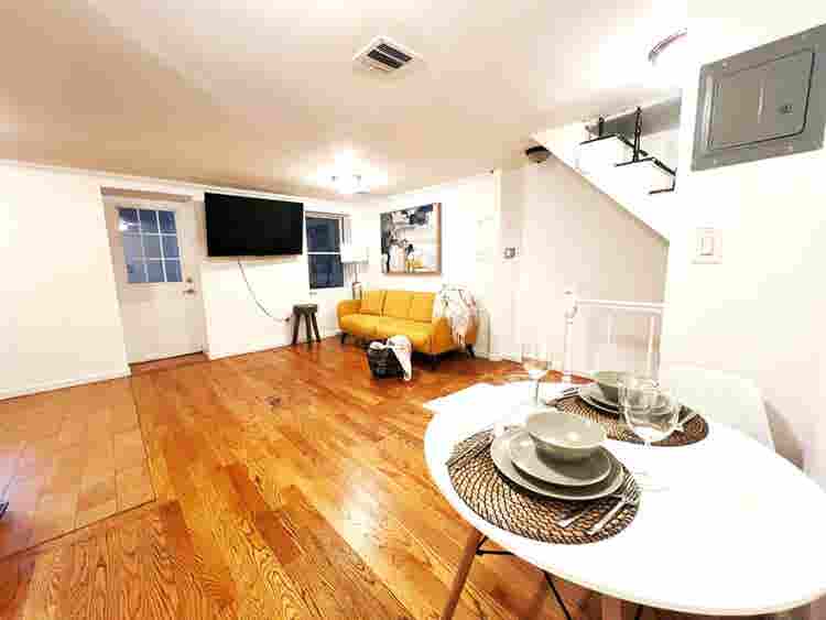 Triplex townhouse in park slope