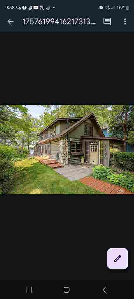 Lake house  sunset views near town