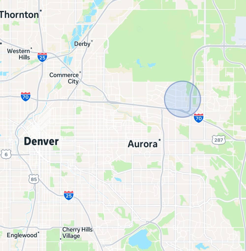 Two rooms in Northeast Denver