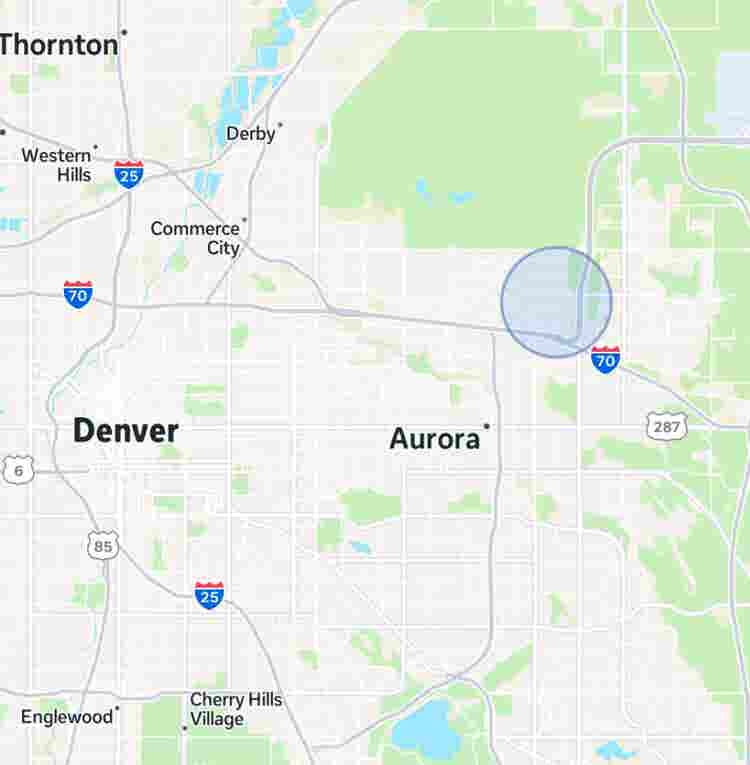 Two rooms in Northeast Denver