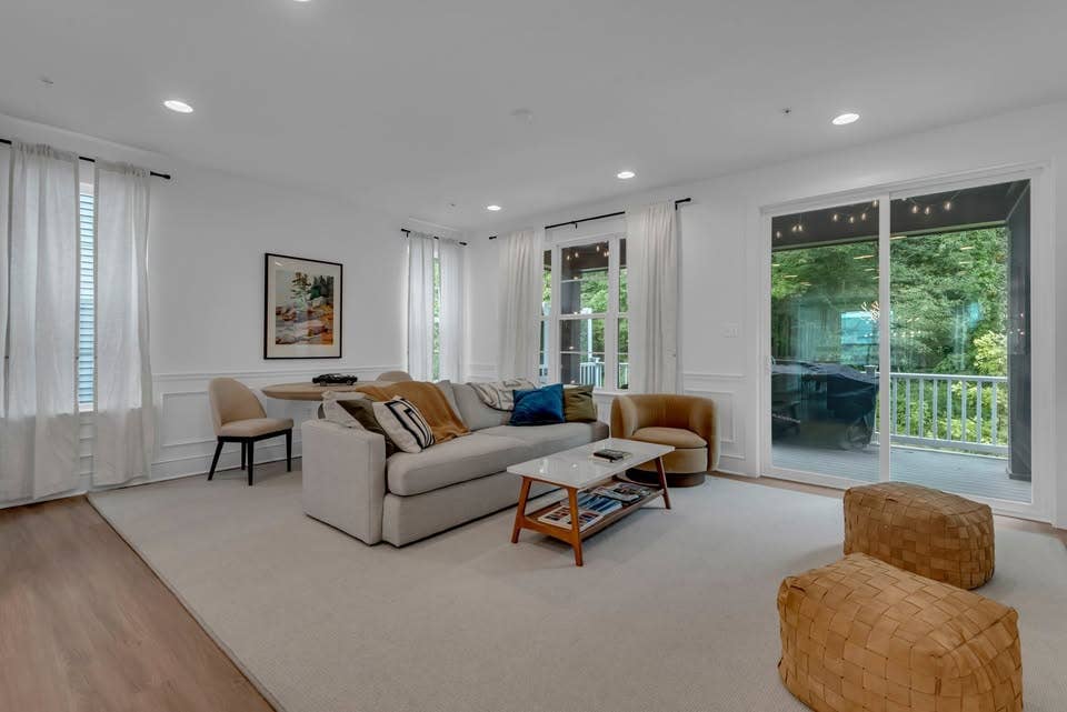 Bedroom w/ Private Bath + Office