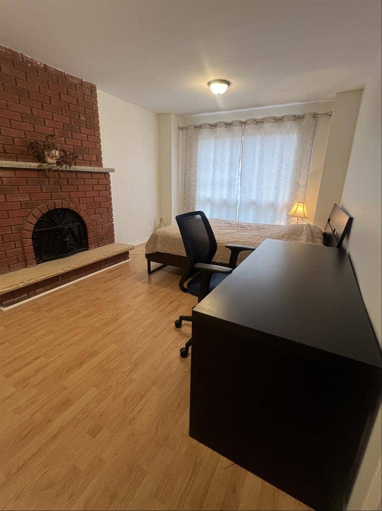 A spacious and bright room $