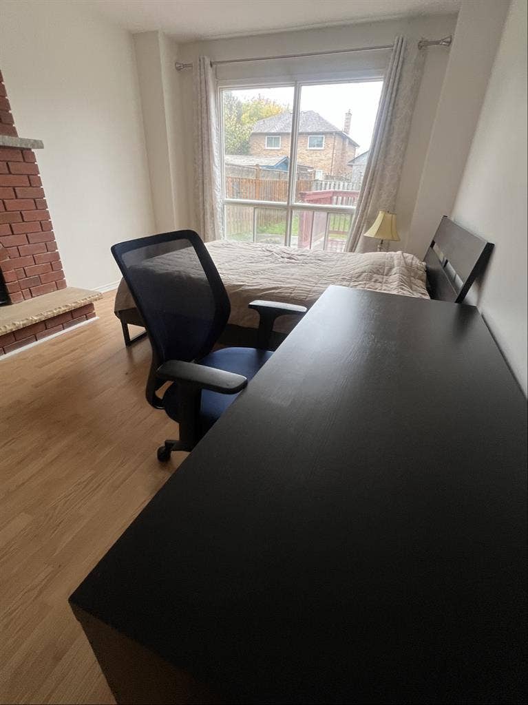 A spacious and bright room $