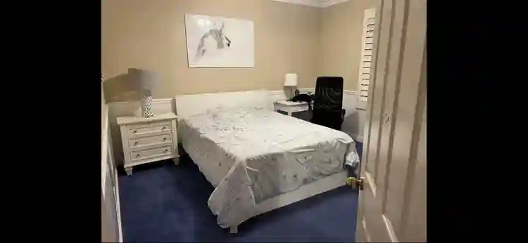 Room with private bathroom