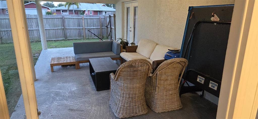 Furnished room including utilities