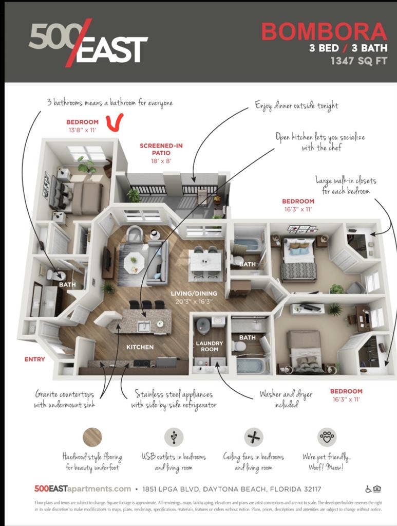 Lease Takeover - east apartment