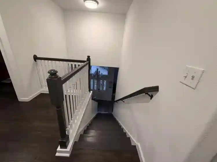 Master bedroom with walk-in closet