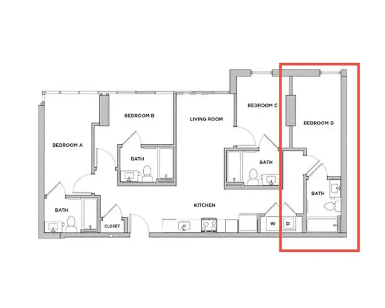 MASTER BEDROOM IN U DISTRICT