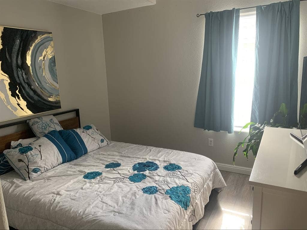 Furnished bedroom /private bath