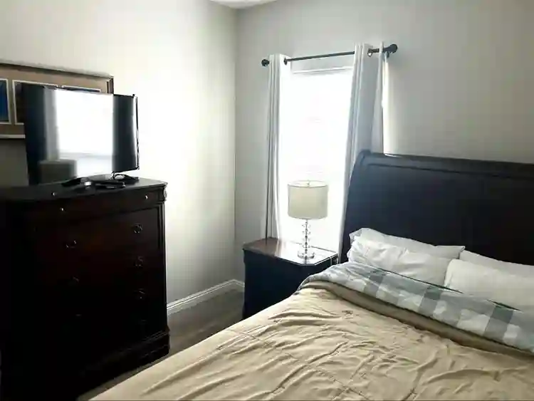 Furnished bedroom /private bath