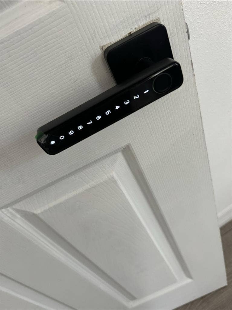 Upstairs bedroom with shared bath