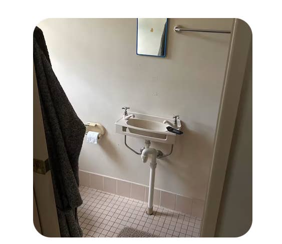 Room and private toilet