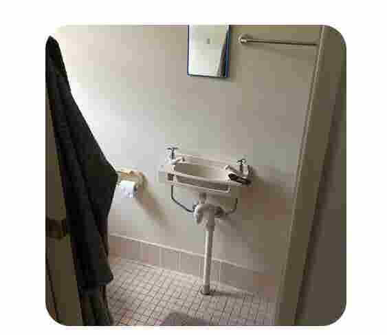 Room and private toilet