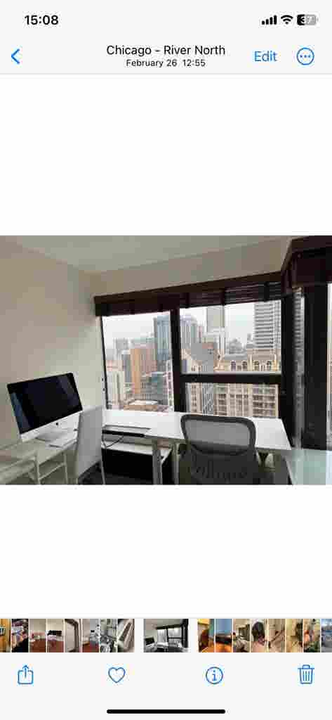 Chicago River North Furnished 2Bed