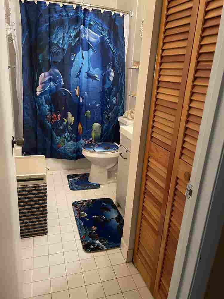 Furnished room w/fridge & bathroom