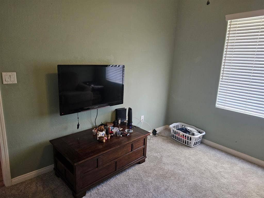 Bedroom and a private TV Room