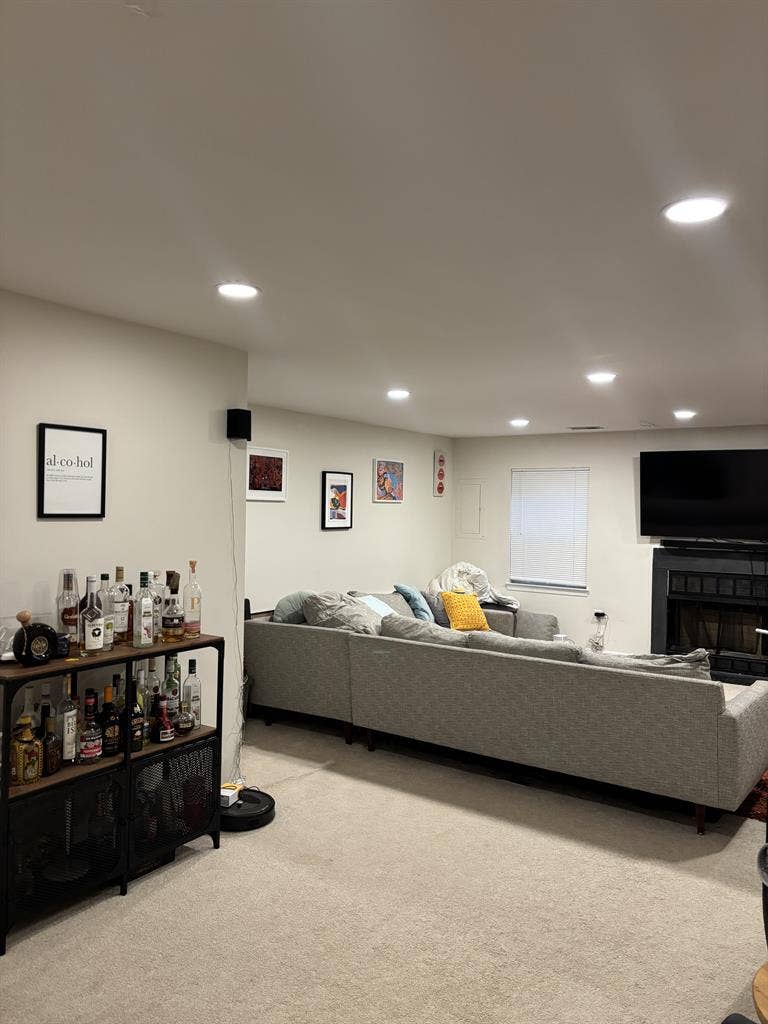 Basement + Full Bath For Rent