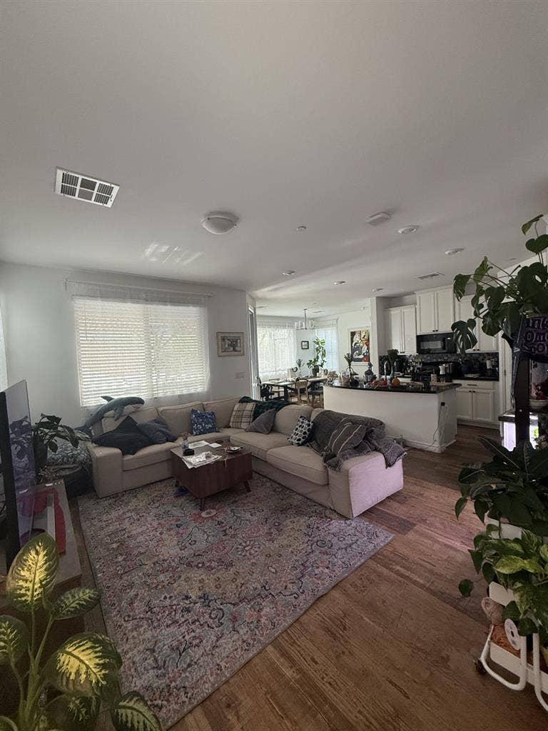 Single room with shared bathroom