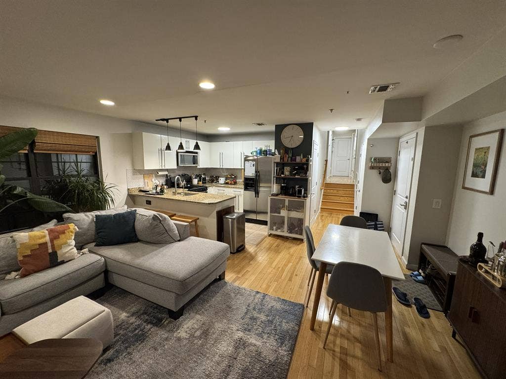 Large room with private bathroom