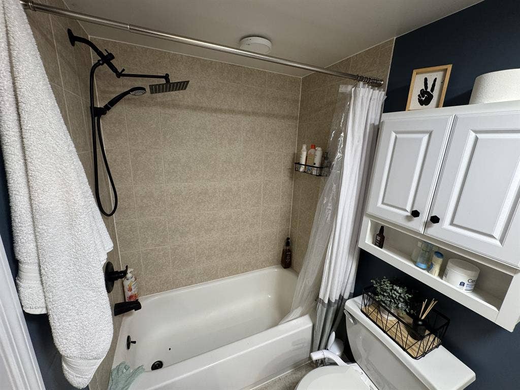 Large room with private bathroom