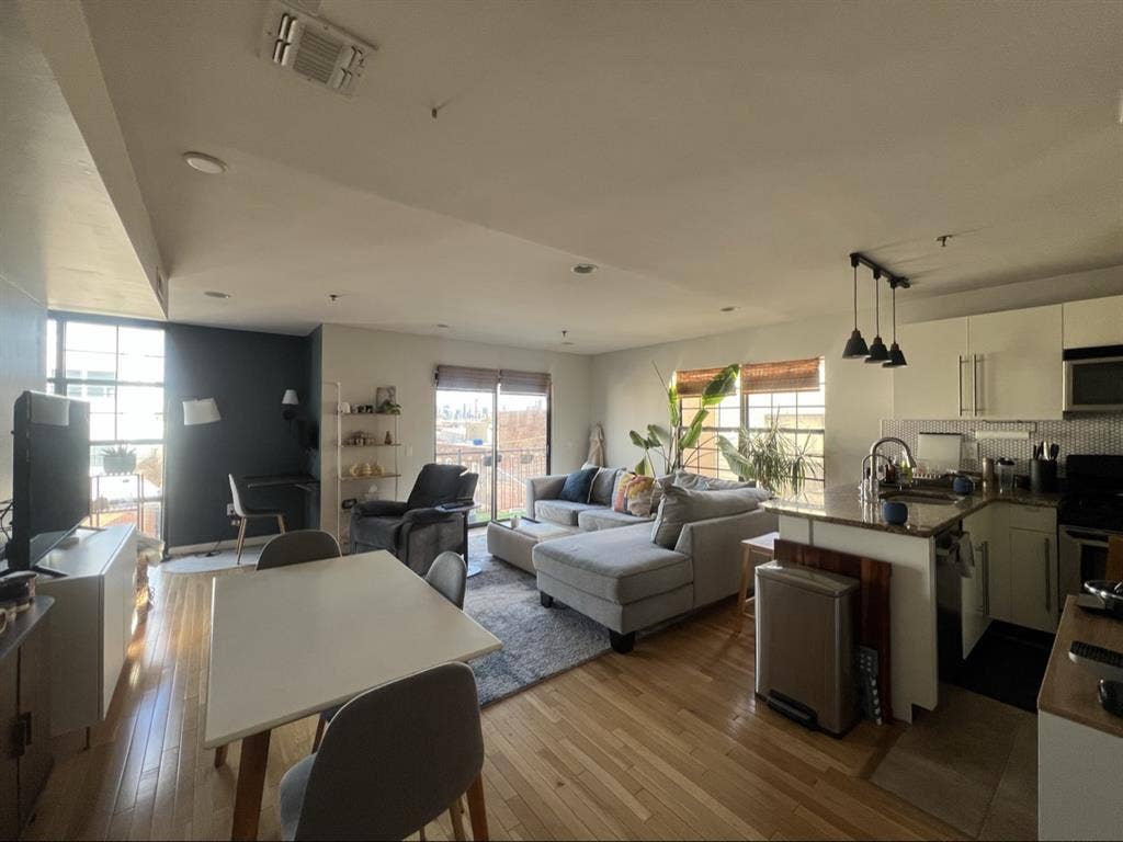 Large room with private bathroom