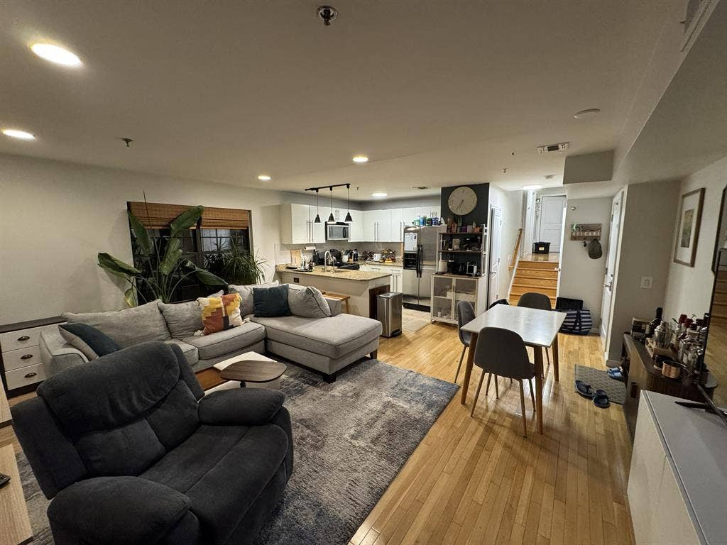 Large room with private bathroom