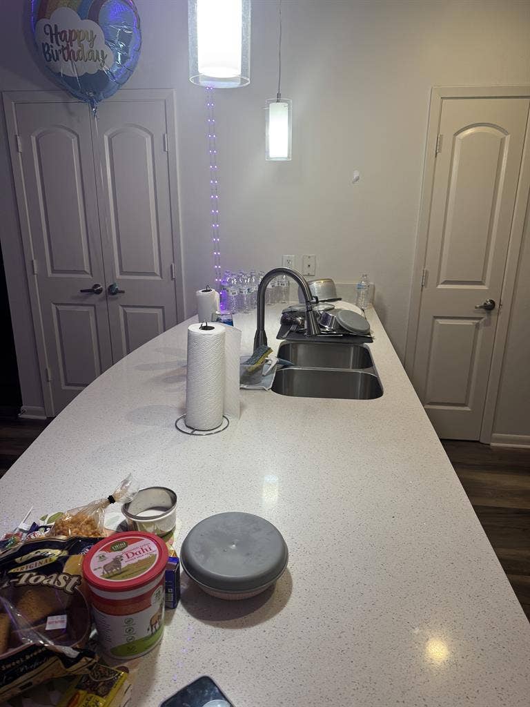 Private room with attached washroom