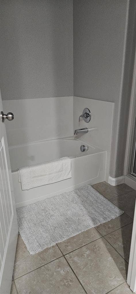 Room with bathroom in the house 