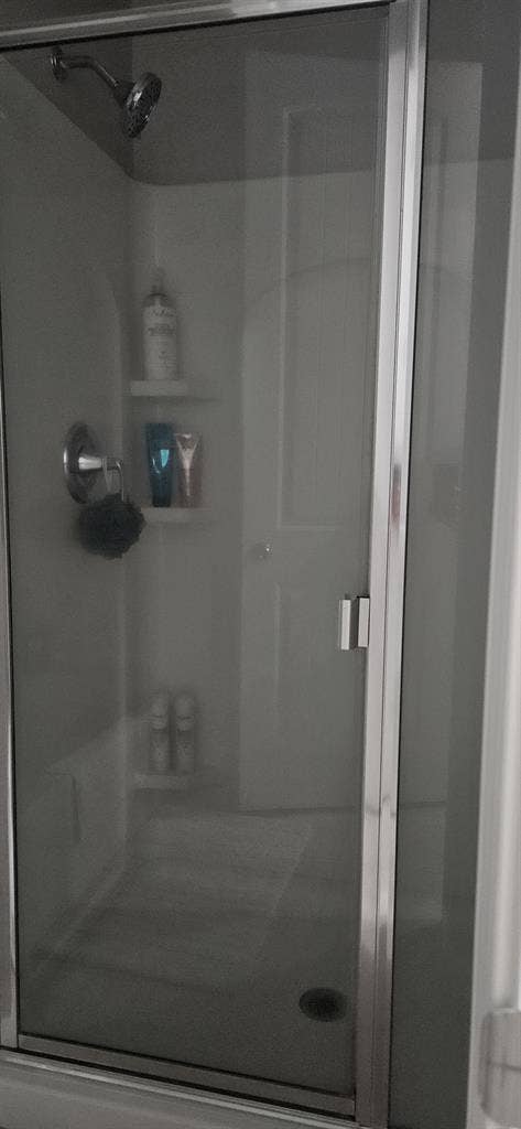 Room with bathroom in the house 