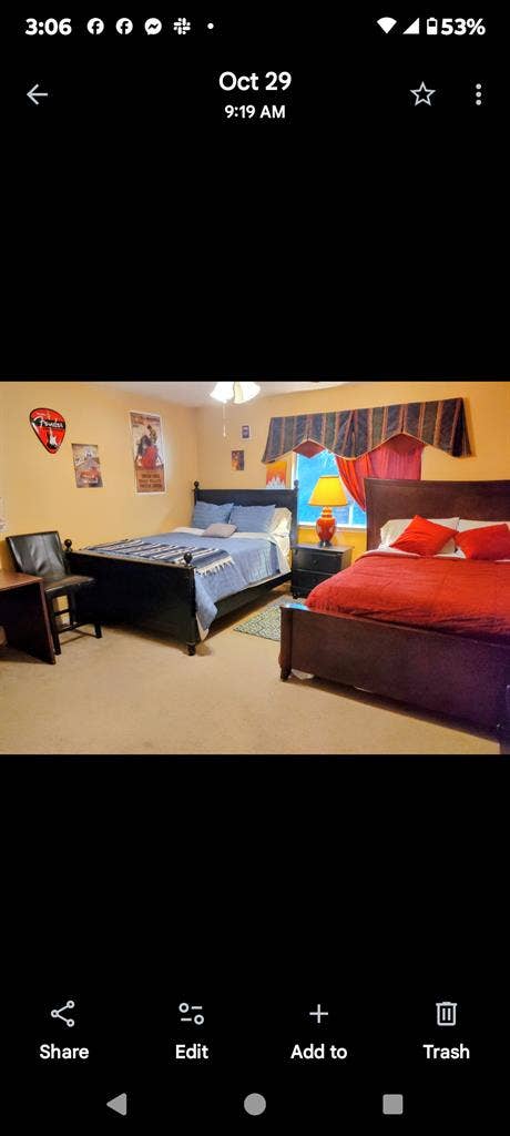 Room for rent in a gated community