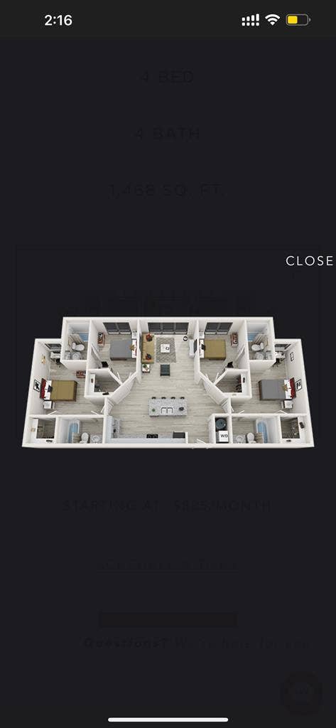 Need someone to take over my lease