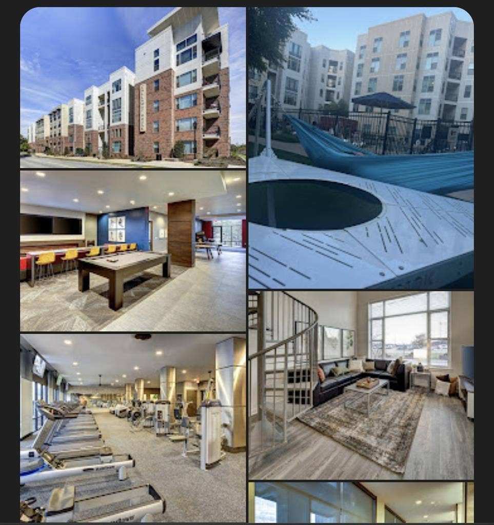 1 bedroom at a 4 bedroom apartment.