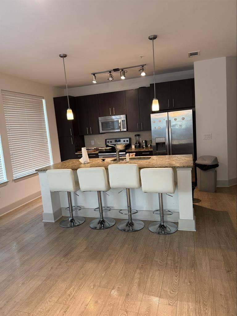 Private room and private bathroom