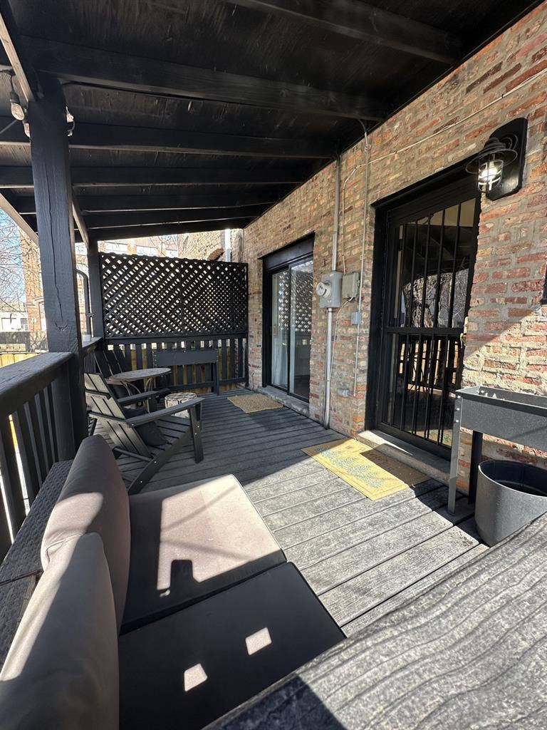 Fully furnished basement large room