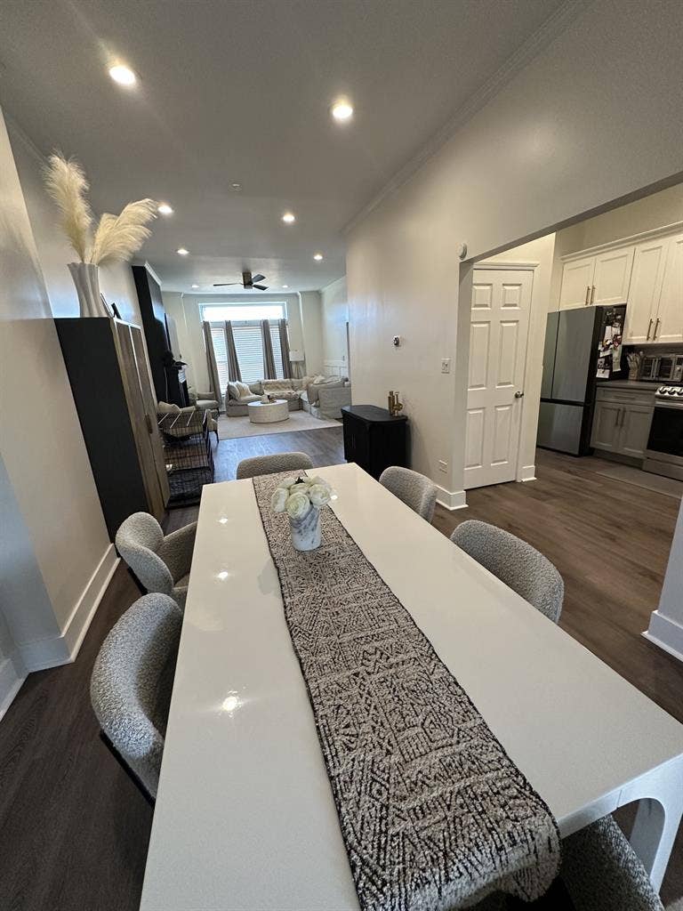 Fully furnished basement large room