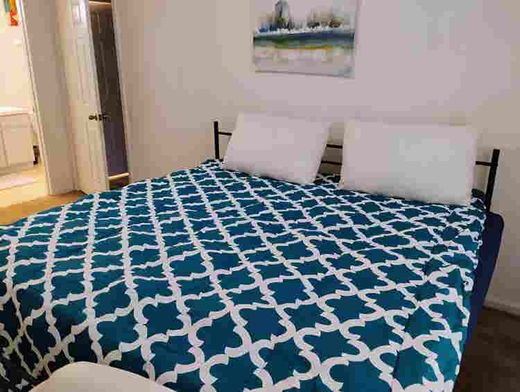 Big master bedroom in VIP community