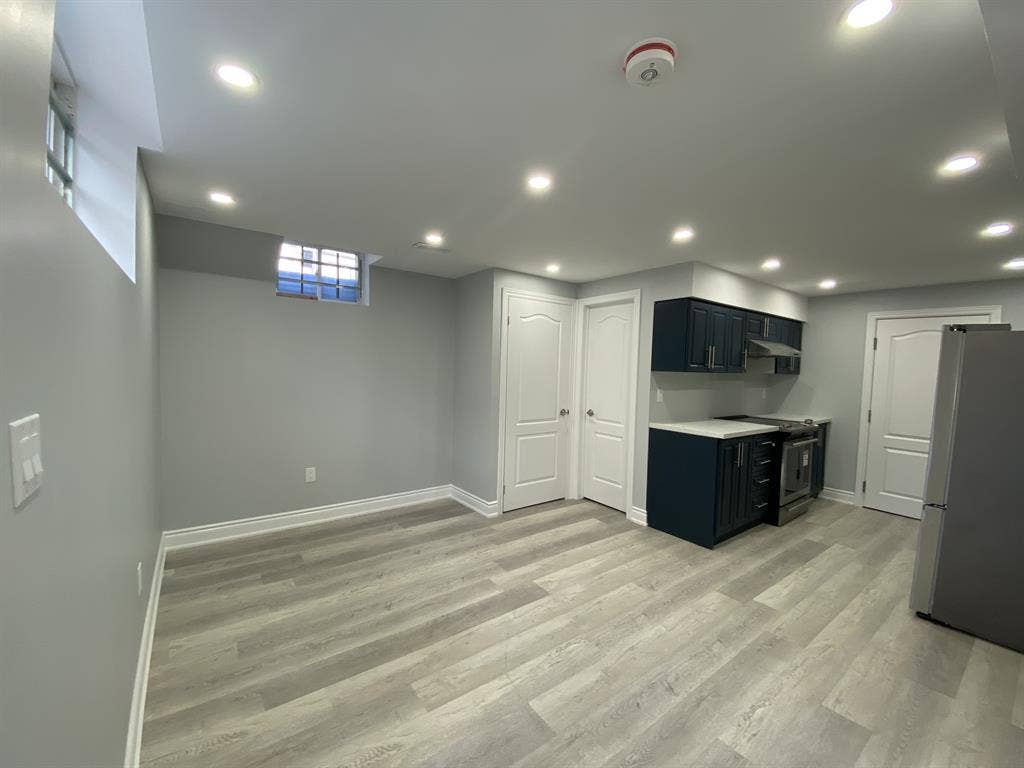 Two bedroom basement apartment