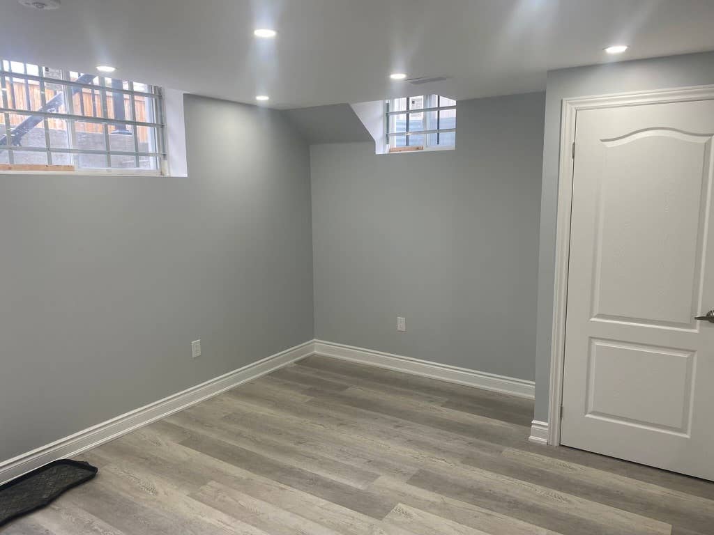 Two bedroom basement apartment