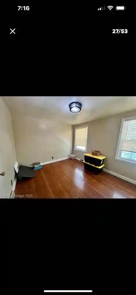 Room with included utilities.