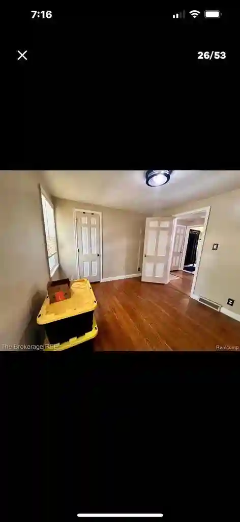 Room with included utilities.