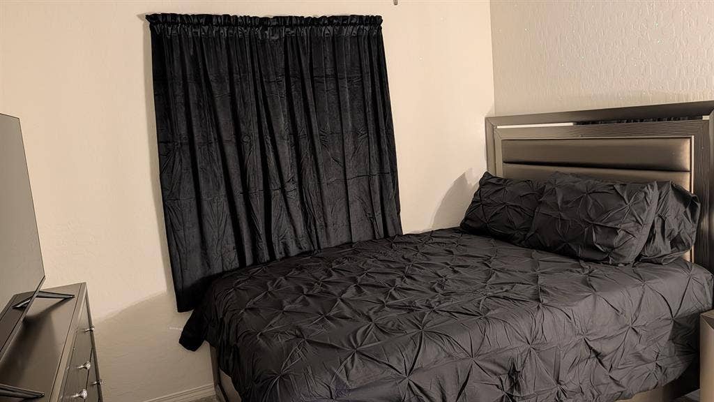 Beautiful furnished bedroom.