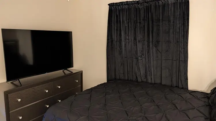 Beautiful furnished bedroom.