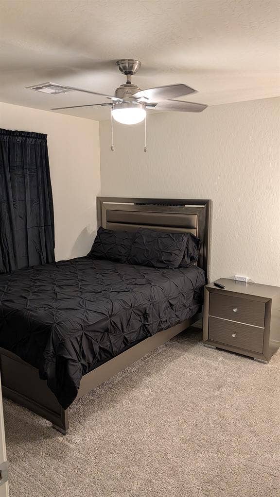 Beautiful furnished bedroom.