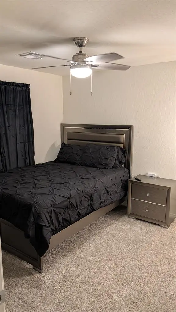 Beautiful furnished bedroom.